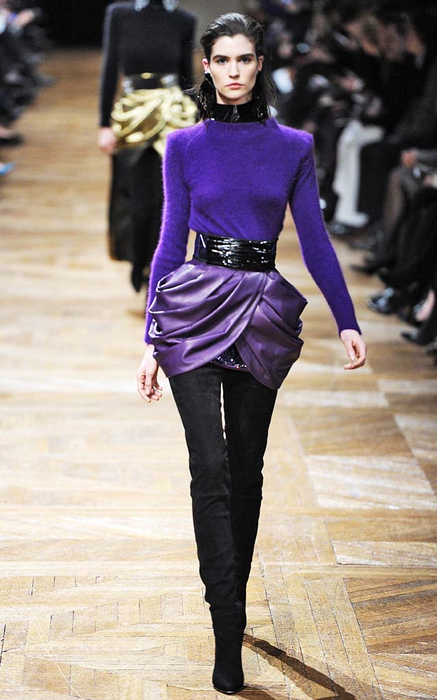Ready to Wear Fall Winter 2013 Balmain Paris Fashion Week Feb 2013