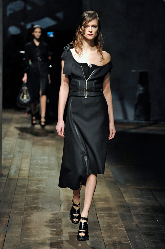Ready to Wear Fall Winter 2013 Prada Milan Fashion Week Feb 2013