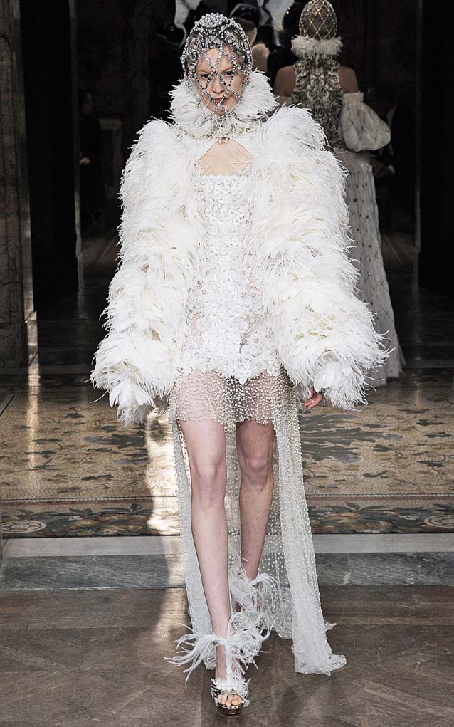 Ready to Wear Fall Winter 2013 McQueen Paris Fashion Week Mar 2013