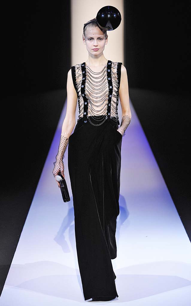 Ready to wear fall winter 2013 Armani Milan February 2013