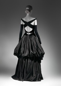 13CharlesJamesBlackEveningDress1948
