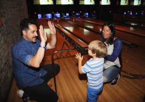 American Express Celebrates #EveryDayMoments And The 2014 Tribeca Film Festival With New York Families At Brooklyn Bowl