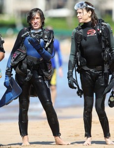 Tyler and Perry Diving