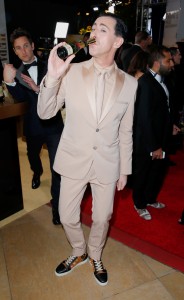 Moet & Chandon At The 72nd Annual Golden Globe Awards - Red Carpet