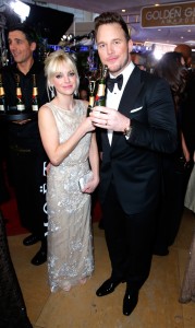 Moet & Chandon At The 72nd Annual Golden Globe Awards - Red Carpet