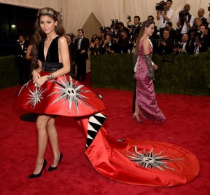 NEW YORK, NY - MAY 04:  Zendaya attends the "China: Through The Looking Glass" Costume Institute Benefit Gala at the Metropolitan Museum of Art on May 4, 2015 in New York City.  (Photo by Dimitrios Kambouris/Getty Images)