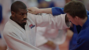 Paralympic judo wrestler